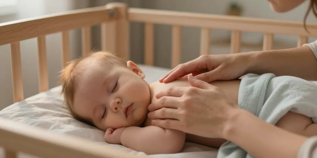 massage bebe sommeil